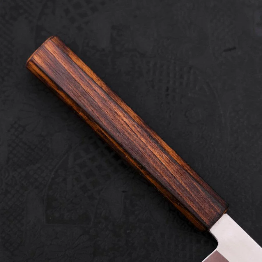 Yanagiba AUS-8 Poliert Sumi Urushi Griff 240mm - Image 6