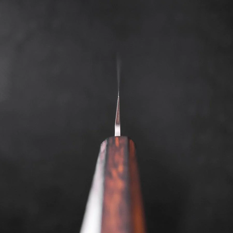 Yanagiba AUS-8 Poliert Sumi Urushi Griff 270mm - Image 4