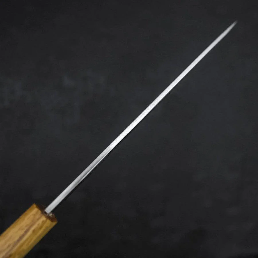 Yanagiba AUS-8 Poliert Yaki Urushi Griff 210mm - Image 5