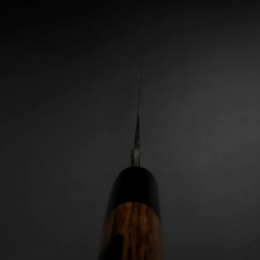 Yanagiba Blue Steel #2 Damast Rosenholz Griff 330mm - Image 4