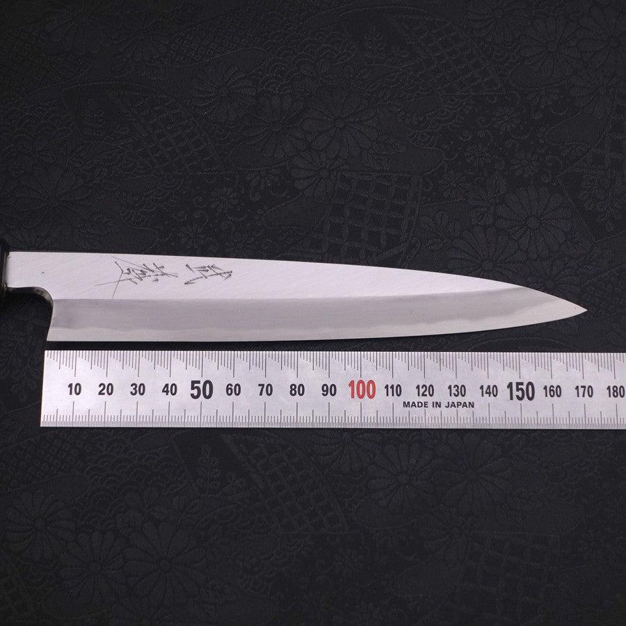 Yanagiba Blue Steel #2 Kasumi Dunkelblauer Urushi Griff 180mm - Image 7