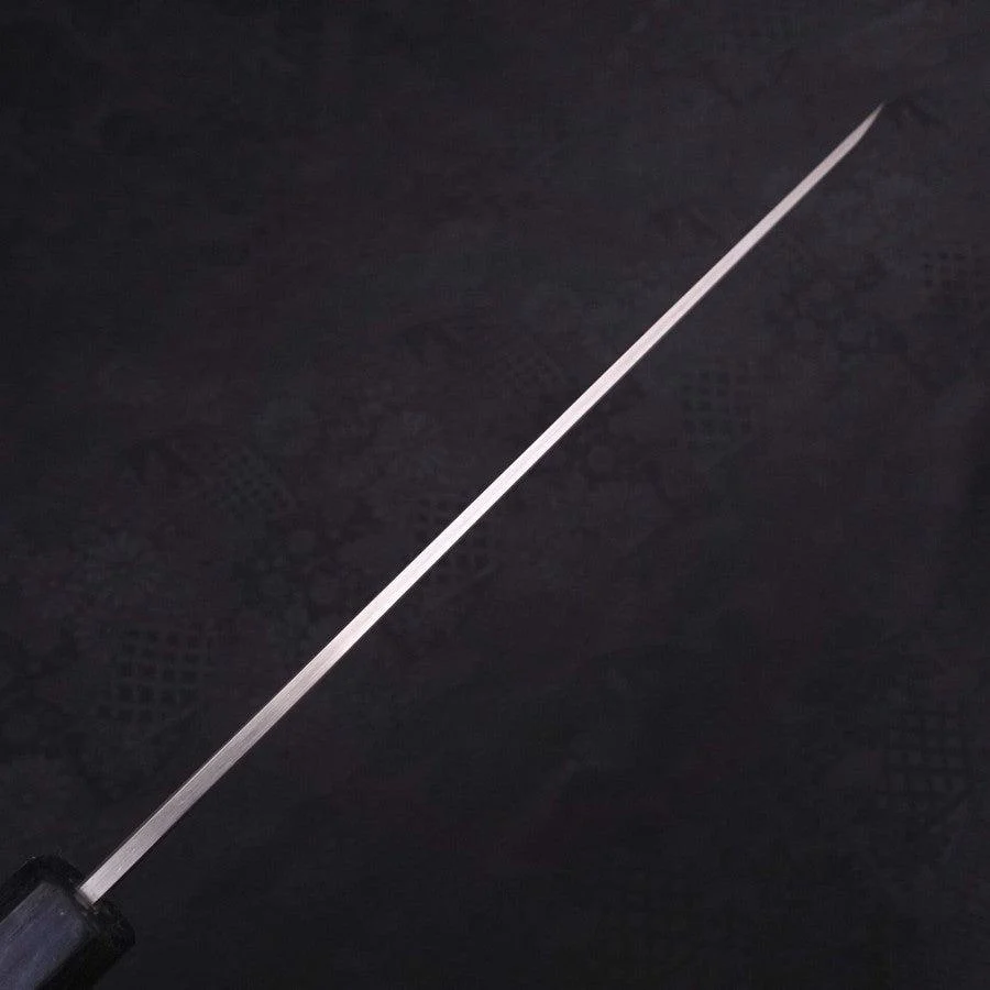 Yanagiba Blue Steel #2 Kasumi Dunkelblauer Urushi Griff 210mm - Image 5