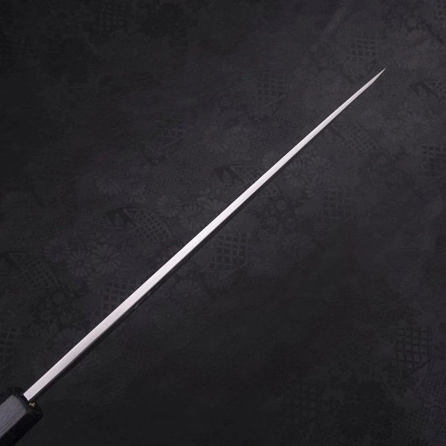 Yanagiba Blue Steel #2 Kasumi Dunkelblauer Urushi Griff 270mm - Image 5