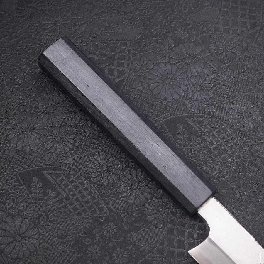 Yanagiba Blue Steel #2 Kasumi Dunkelblauer Urushi Griff 270mm - Image 6