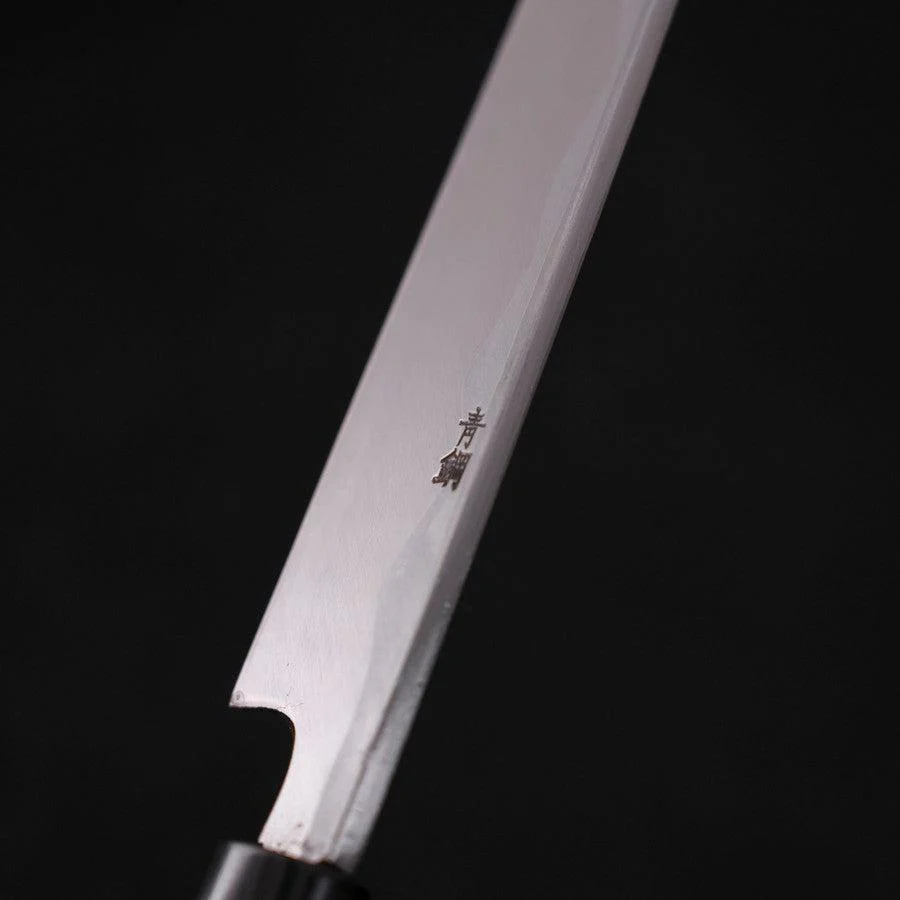 Yanagiba Blue Steel #2 Kasumi Walnussholz Griff 210mm - Image 3
