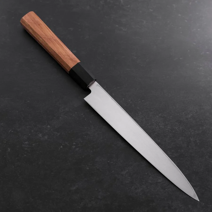 Yanagiba AUS-10 Linkshand Poliert Büffelhorn und Teakholz Griff 210mm - Image 2