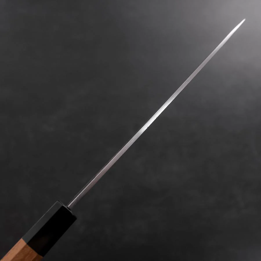 Yanagiba AUS-10 Linkshand Poliert Büffelhorn und Teakholz Griff 210mm - Image 5