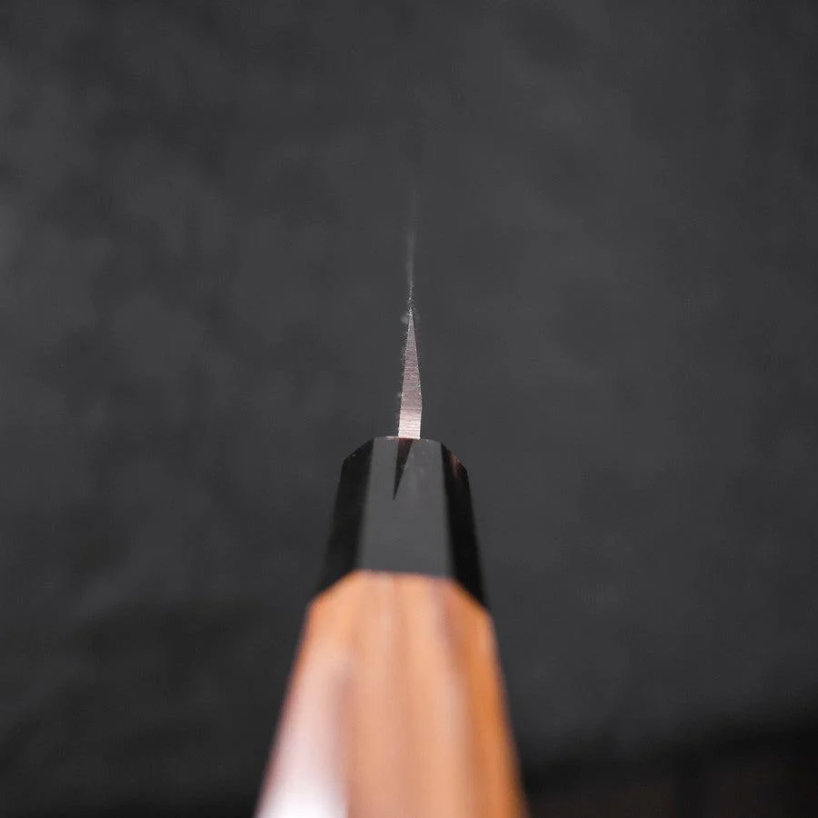 Yanagiba AUS-10 Linkshand Poliert Büffelhorn und Teakholz Griff 270mm - Image 4