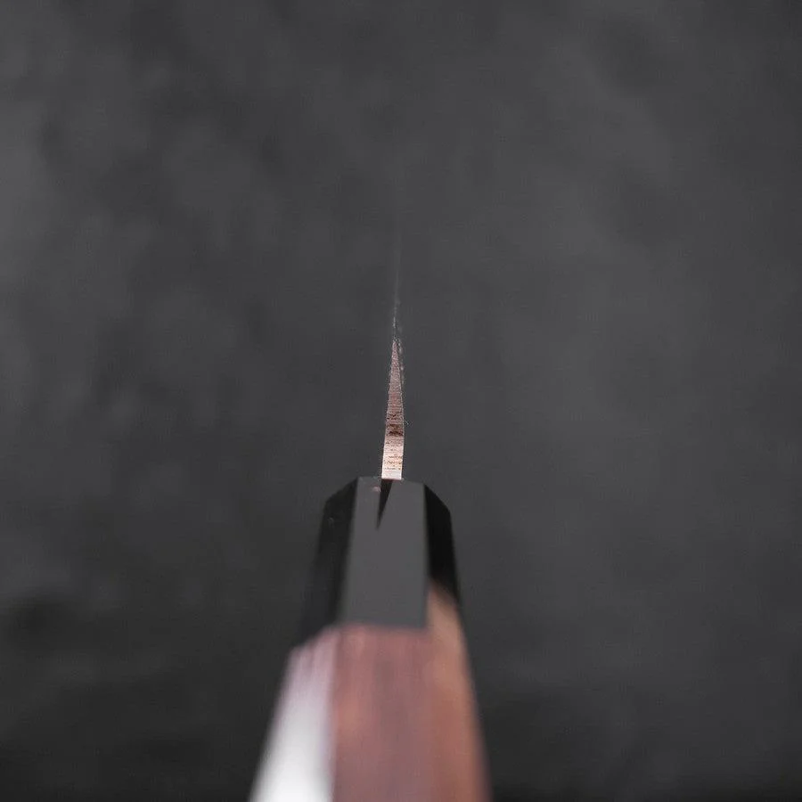 Yanagiba AUS-10 Linkshand Poliert Büffelhorn und Wenge Griff 290mm - Image 4