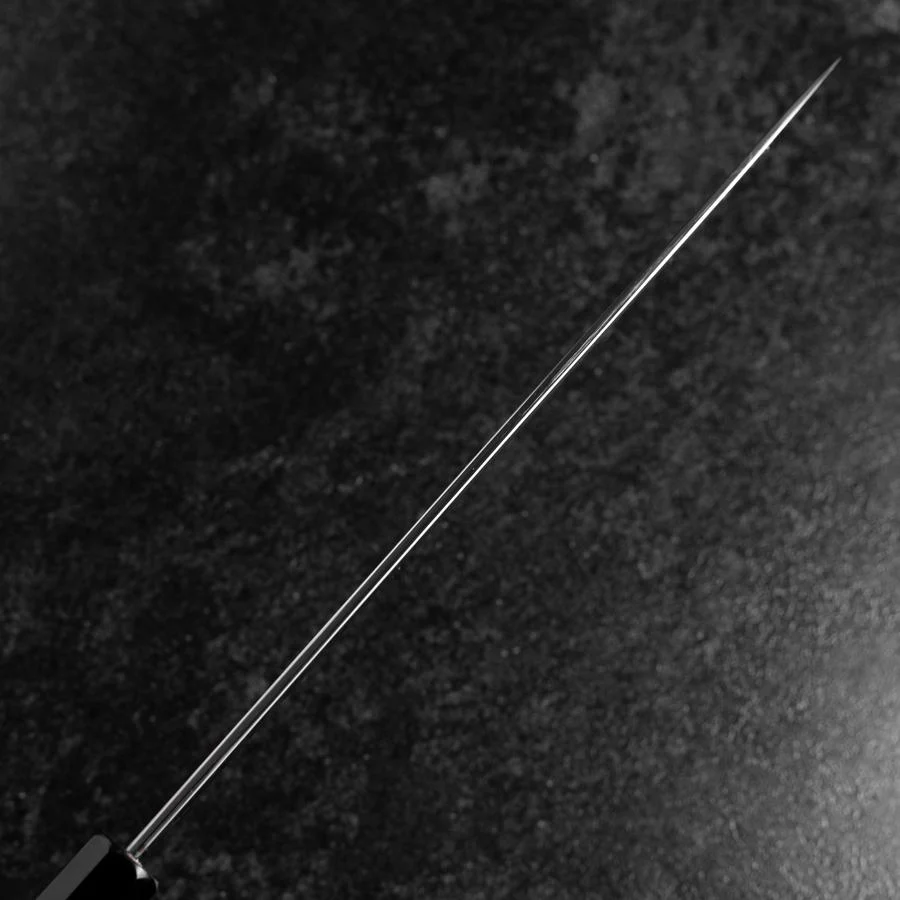 Yanagiba Linkshand Silver Steel #3 Kasumi Büffelhorn und Magnolienholz Griff 260mm - Image 5