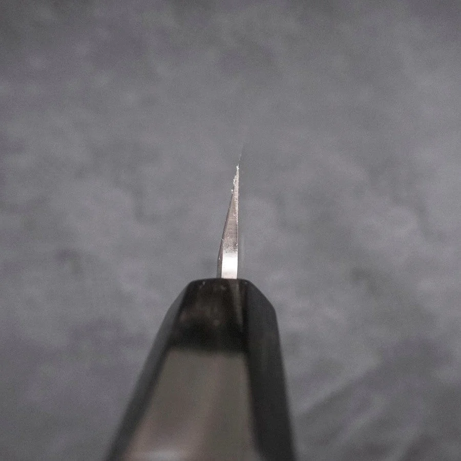 Yanagiba Silver Steel #3 Kasumi Büffelhorn und Ebenholz Griff 210mm - Image 4