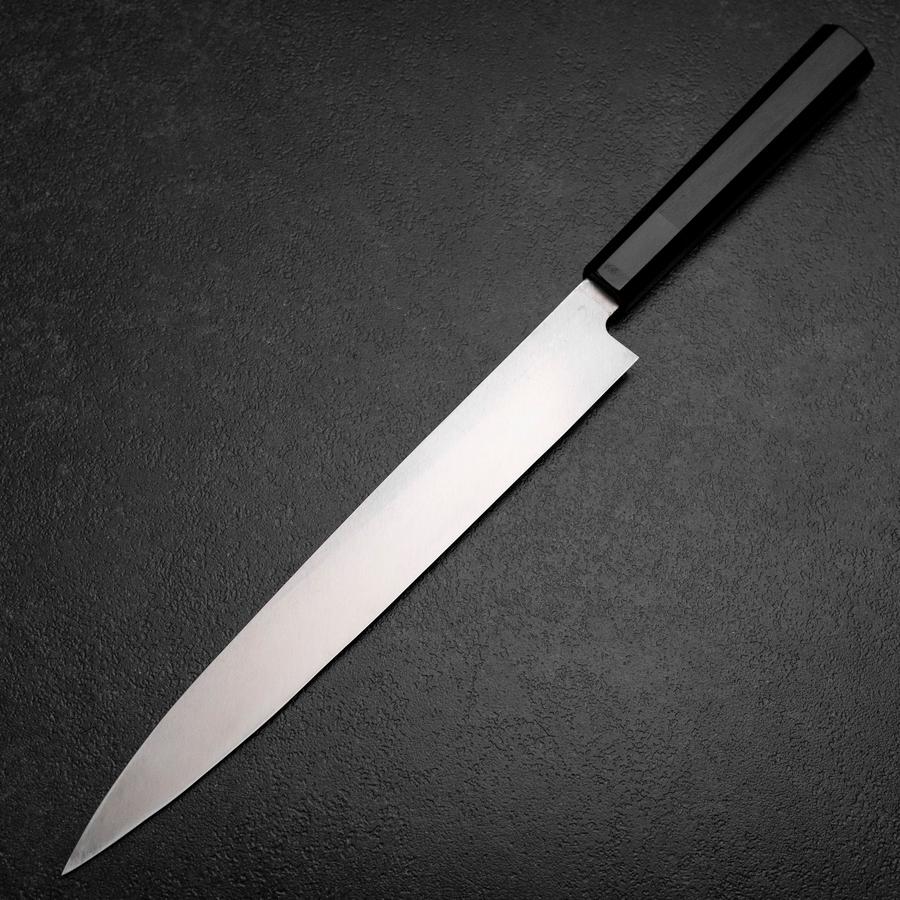 Yanagiba Silver Steel #3 Kasumi Büffelhorn und Ebenholz Griff 260mm - Image 2
