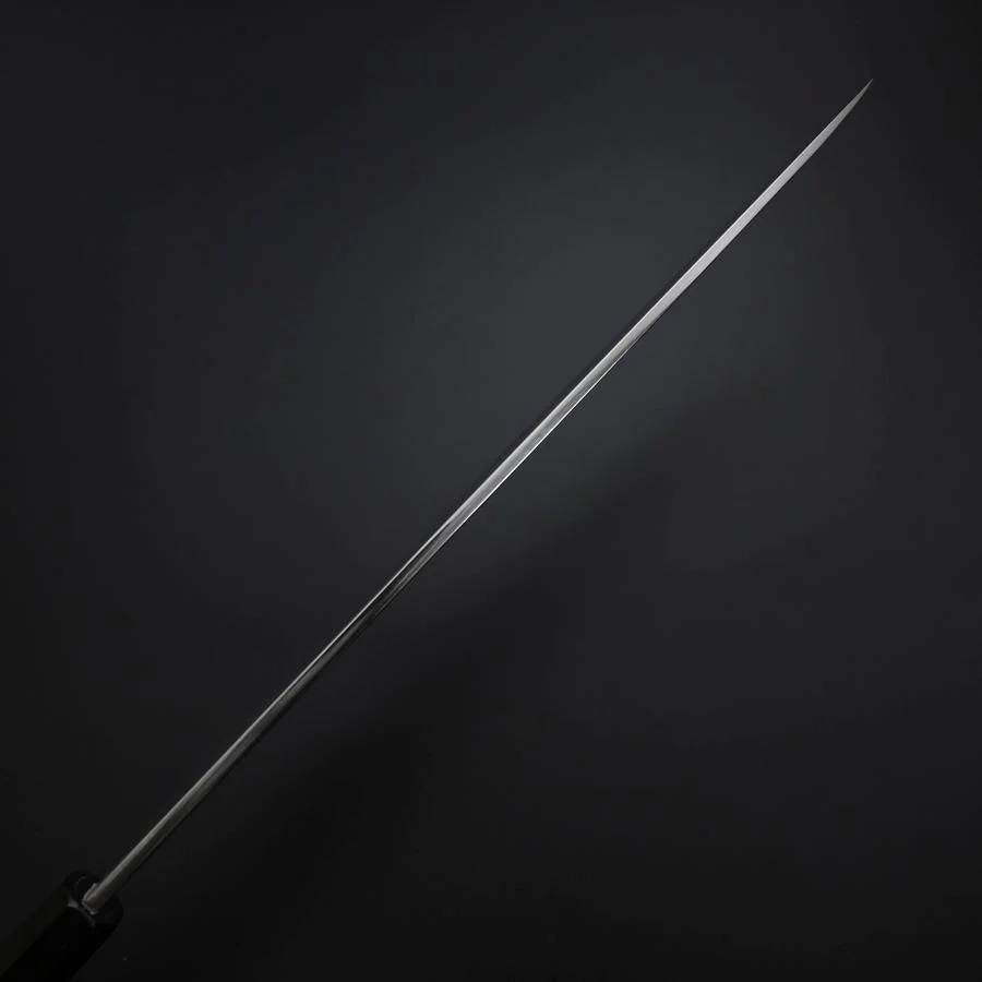 Yanagiba Silver Steel #3 Kasumi Büffelhorn und Ebenholz Griff 300mm - Image 5
