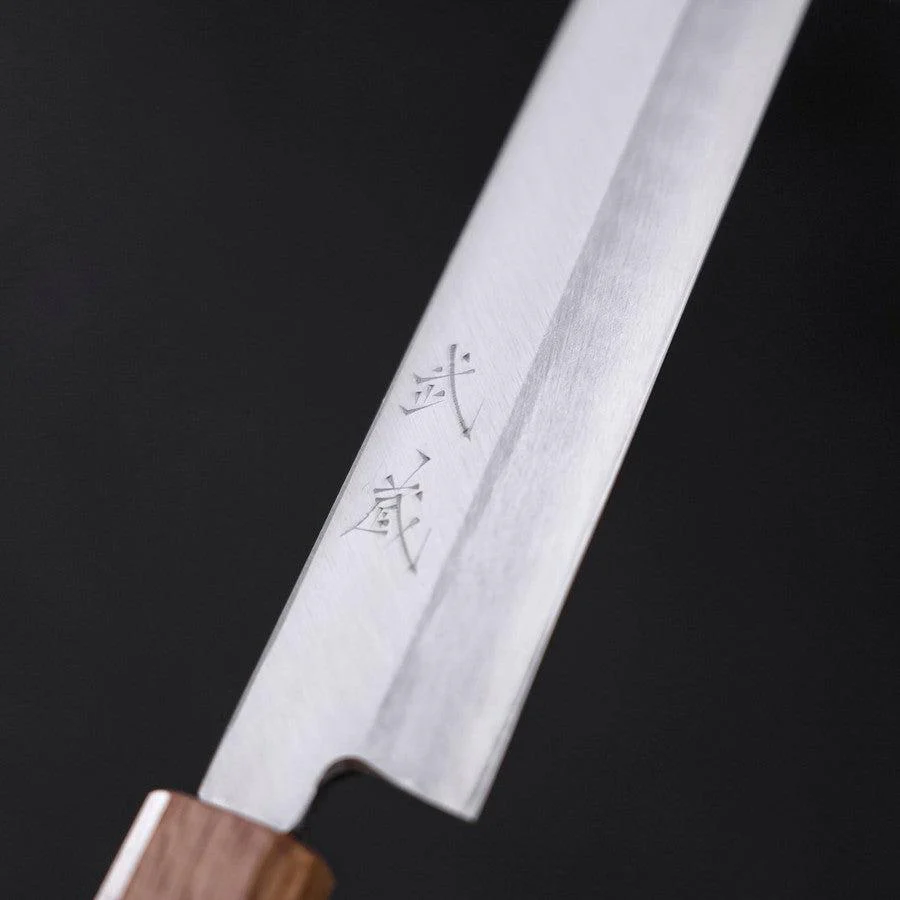 Yanagiba Silver Steel #3 Kasumi Yaki Urushi Griff 240mm - Image 3