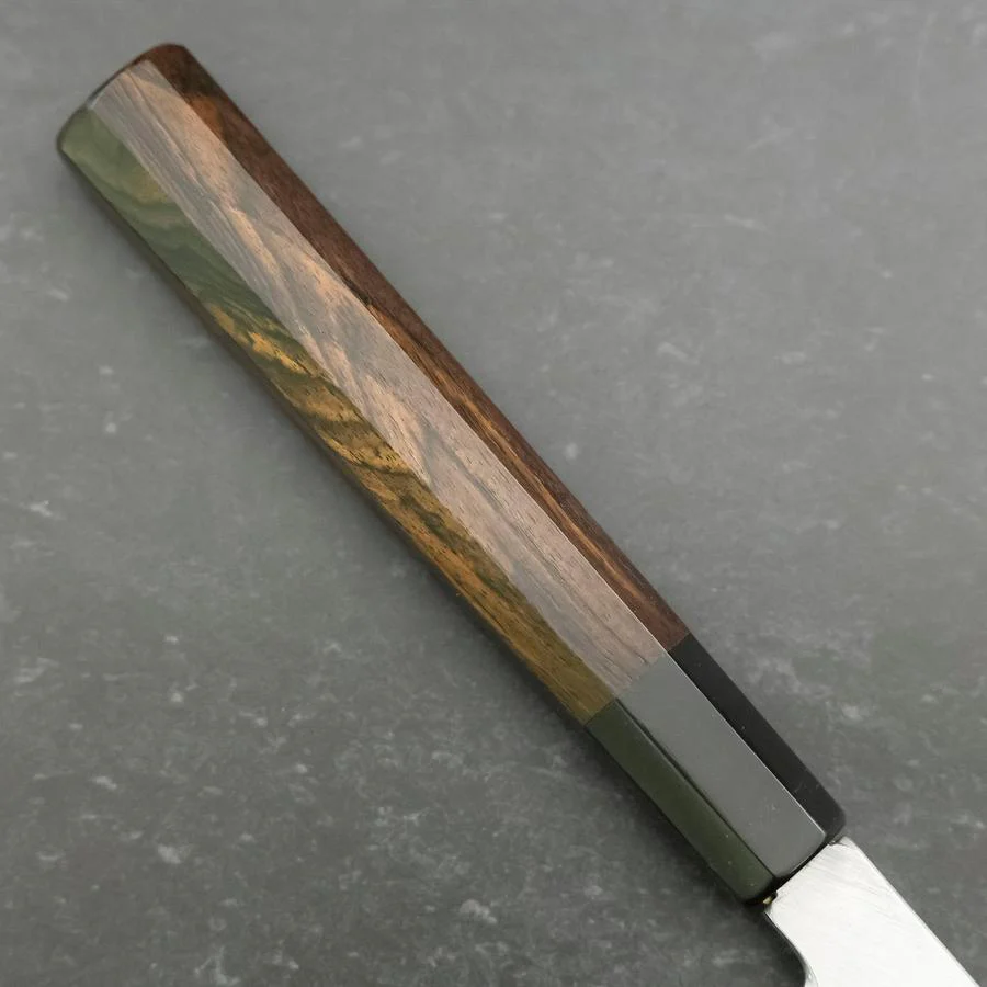 Yanagiba Silver Steel #3 Kasumi Büffelhorn und Ebenholz Griff 300mm - Image 6