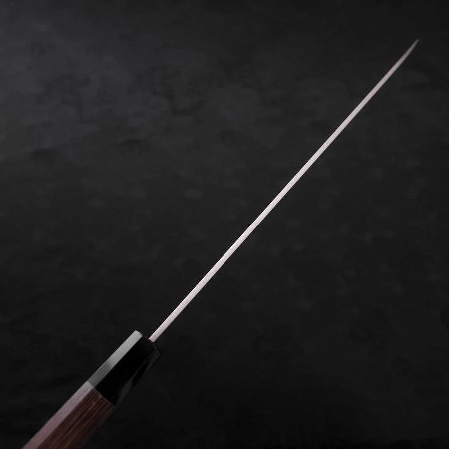Yanagiba Silver Steel #3 Kasumi Büffelhorn und Wenge Griff 300mm - Image 5