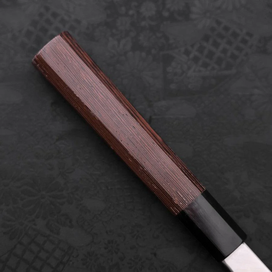 Yanagiba Silver Steel #3 Kasumi Büffelhorn und Wenge Griff 300mm - Image 6