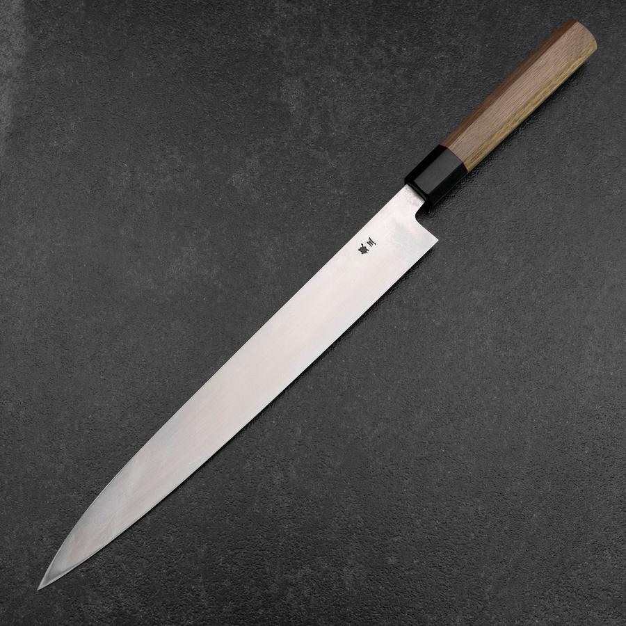 Yanagiba Silver Steel #3 Kasumi Walnussholz Griff 300mm - Image 2
