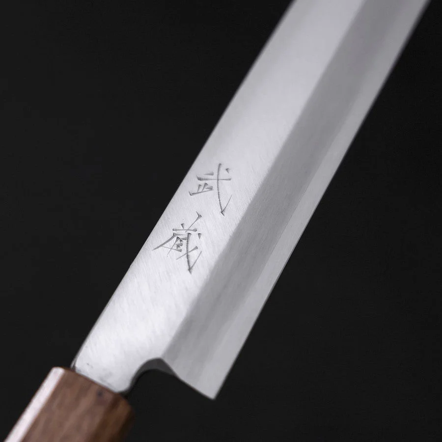 Yanagiba Silver Steel #3 Kasumi Yaki Urushi Griff 270mm - Image 3