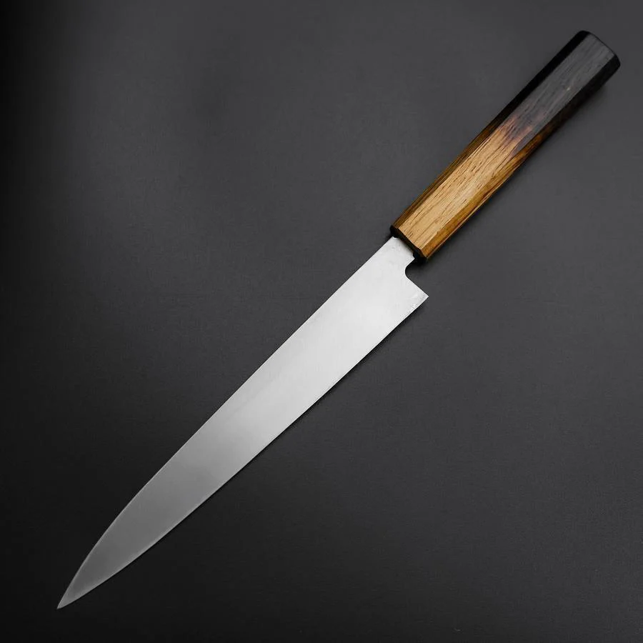 Yanagiba Silver Steel #3 Kasumi Yaki Urushi Griff 205mm - Image 2