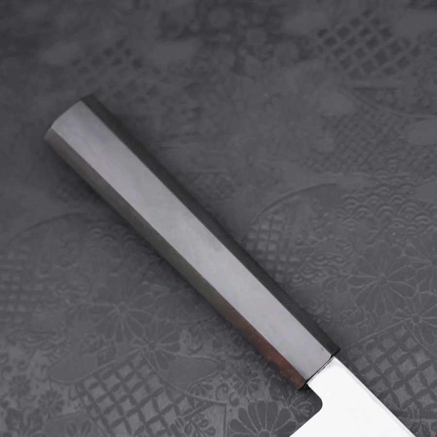 Yanagiba (Linkshand) White Steel #2 Kasumi Büffelhorn und Magnolienholz Griff 240mm - Image 6