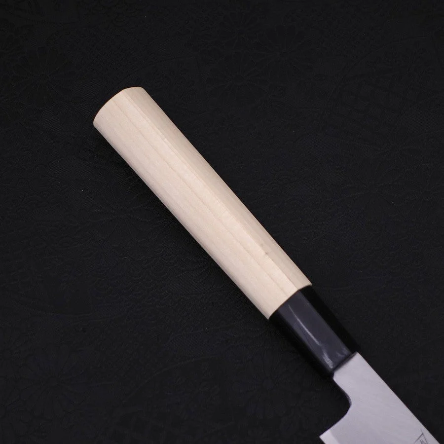 Yanagiba SK-Stahl Kasumi Magnolienholz Griff 240mm - Image 6