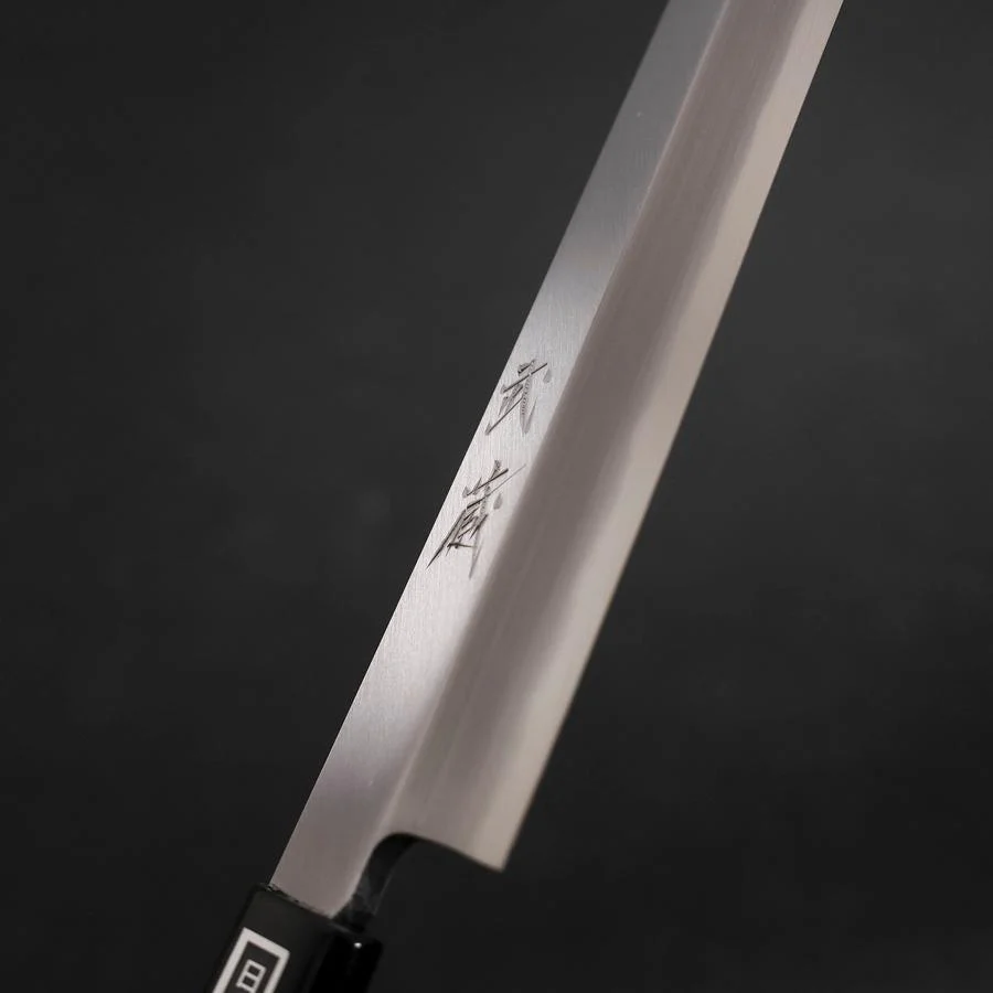 Yanagiba SK-Stahl Kasumi Rosenholz Griff 270mm - Image 3