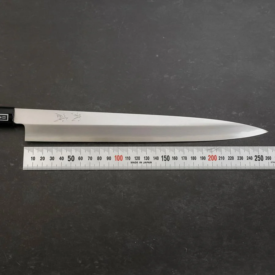 Yanagiba SK-Stahl Kasumi Rosenholz Griff 270mm - Image 7