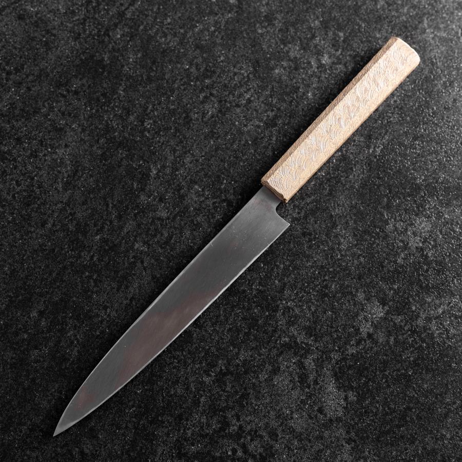 Yanagiba VG-10 Damast Weißer Urushi Griff 210mm - Image 2