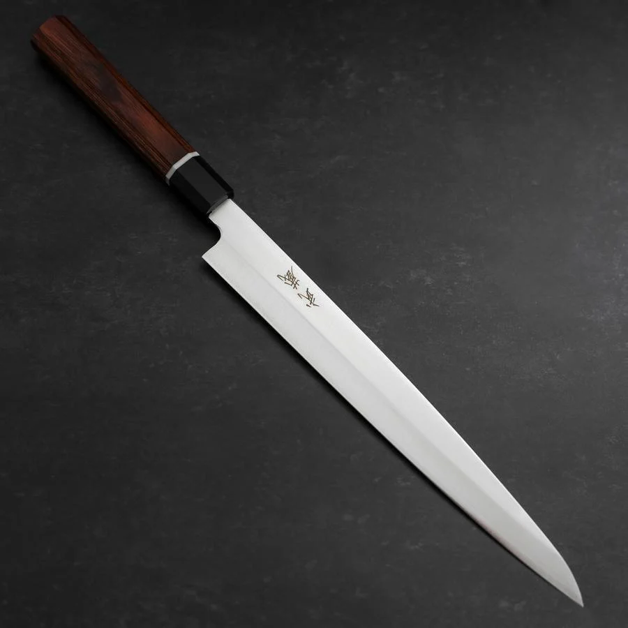 Yanagiba VG-10 Damast Kirschholz Griff 270mm mit Scheide