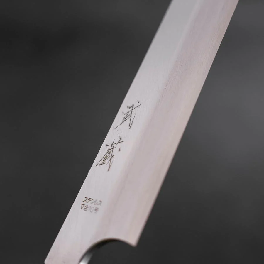 Yanagiba VG-10 Kasumi Büffelhorn und Ebenholz Griff 300mm - Image 3
