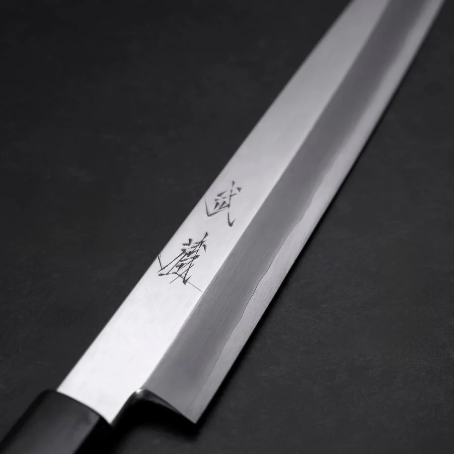 Yanagiba VG-10 Kagami Kasumi Rosen- und Ebenholz Griff 270mm - Image 3