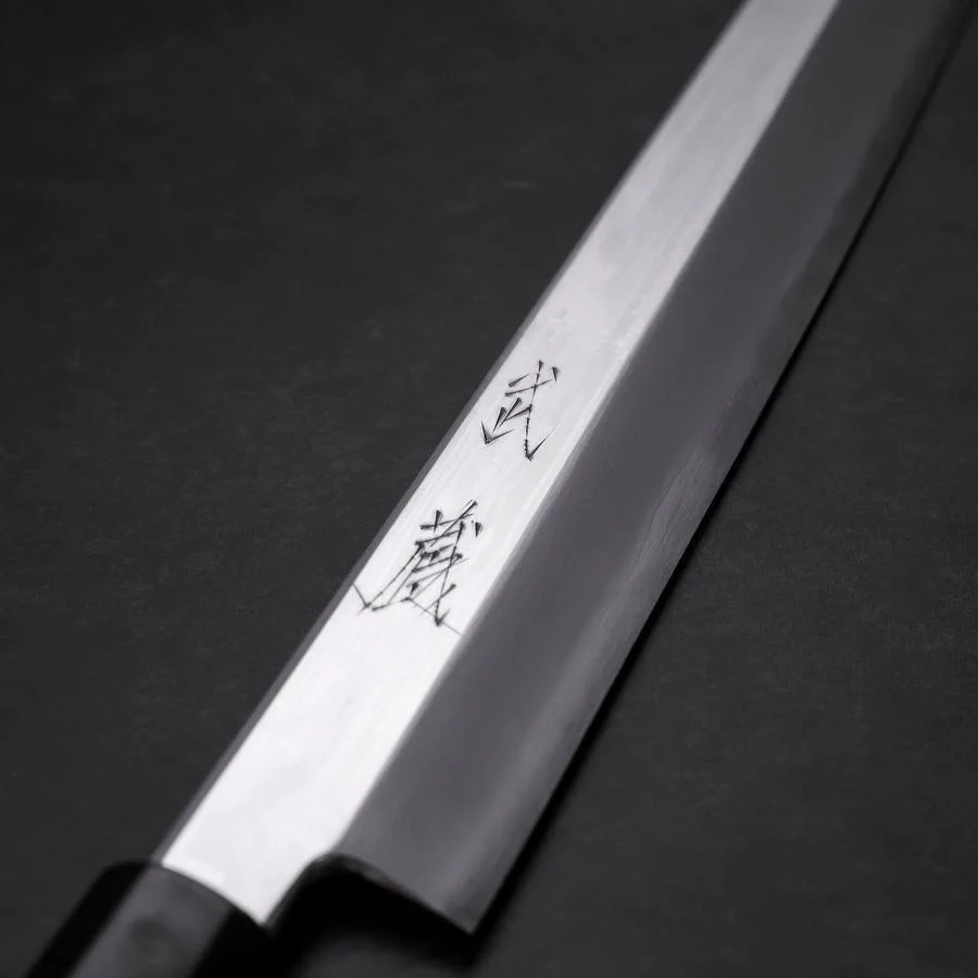 Yanagiba VG-10 Kagami Kasumi Rosen- und Ebenholz Griff 300mm - Image 3