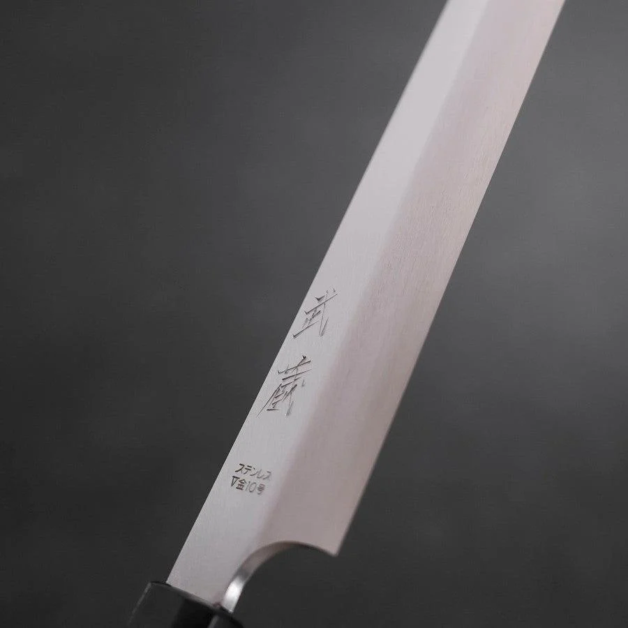 Yanagiba VG-10 Poliert Büffelhorn und Ebenholz Griff 270mm - Image 3