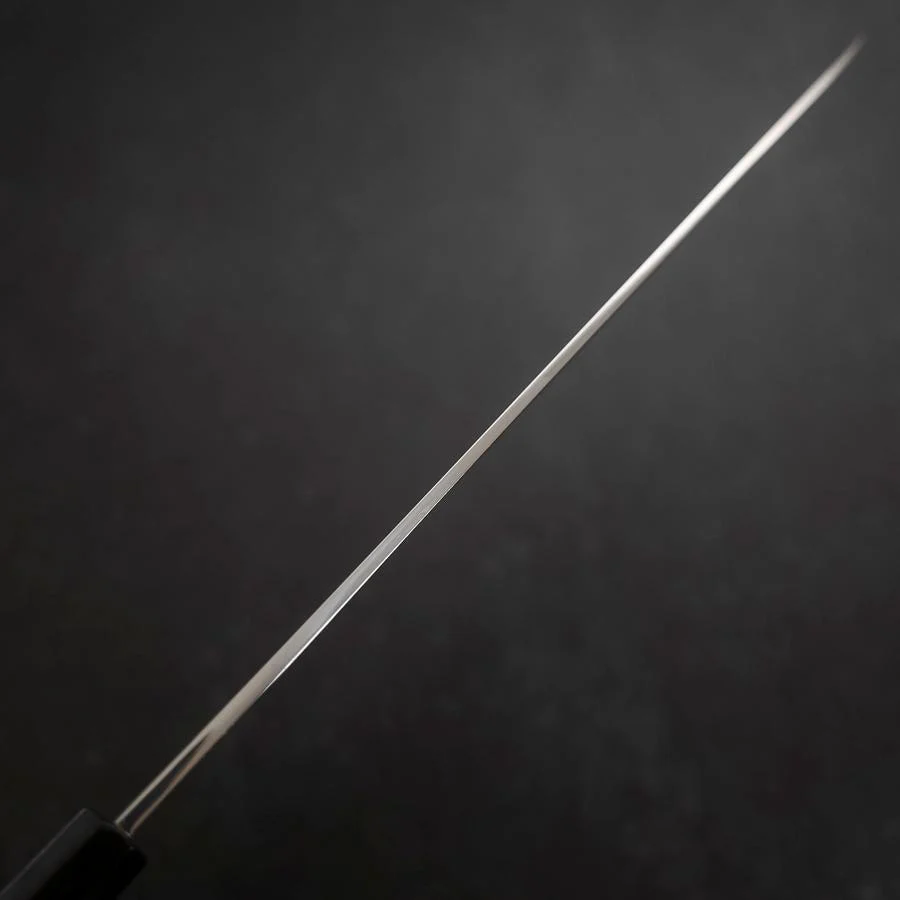 Yanagiba White Steel #2 Honyaki Büffelhorn und Ebenholz Griff 270mm - Image 5