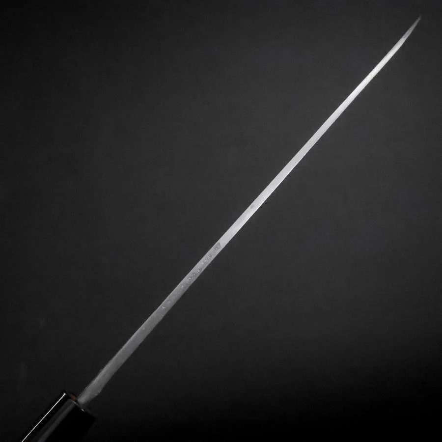 Yanagiba White Steel #2 Kasumi Kirschholz Griff 200mm - Image 5