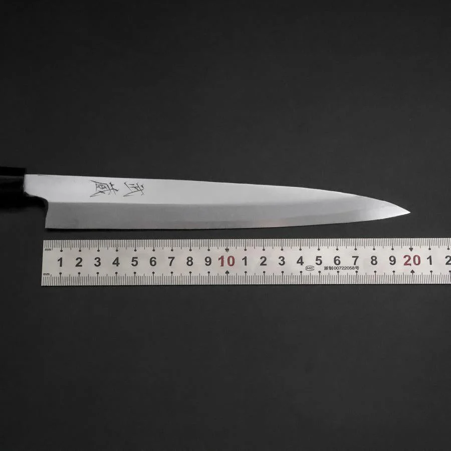 Yanagiba White Steel #2 Kasumi Kirschholz Griff 200mm - Image 7